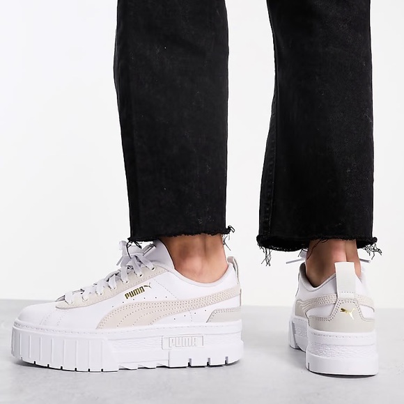 Puma Shoes - PUMA Mayze Leather Platform sneakers/shoes